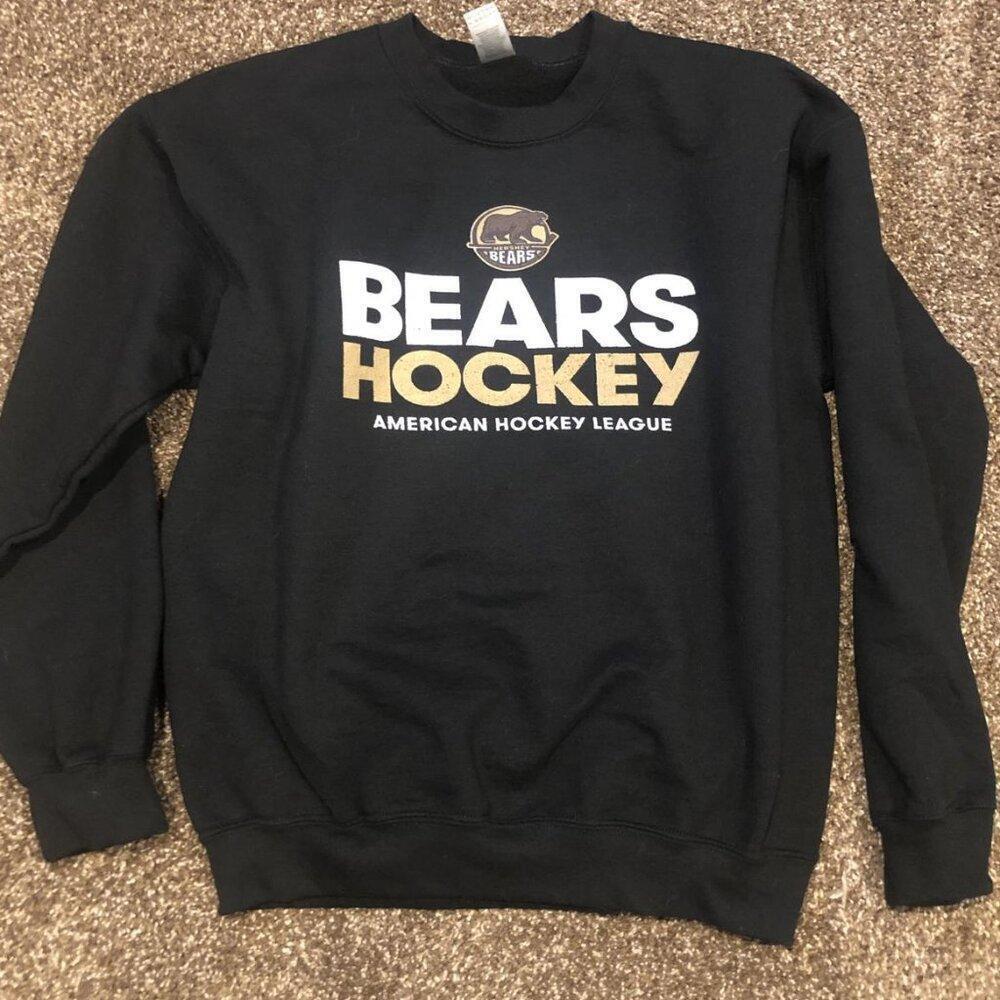 Hershey Bears Hockey Black Men_S Adult Sweatshirt Retro Unisex
